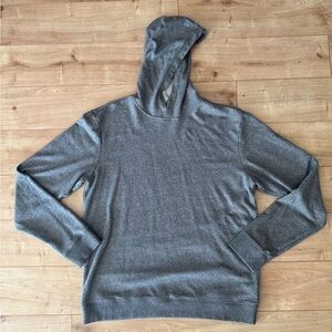 Vuori Men’s Grey Pullover Hoodie V258 XXL — Soft Cotton Blend Athletic Fit
